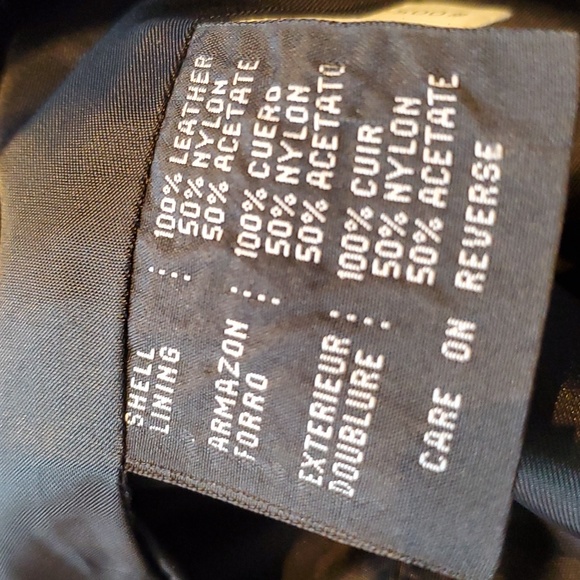 Vintage Sienna studio black leather skirt - Picture 4 of 4